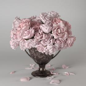 Roses in vase